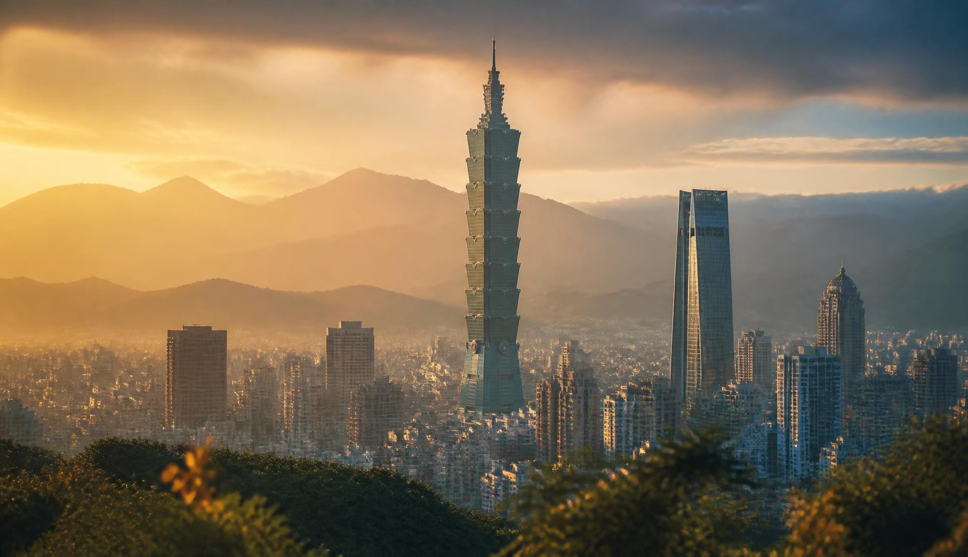 Taipei skyline