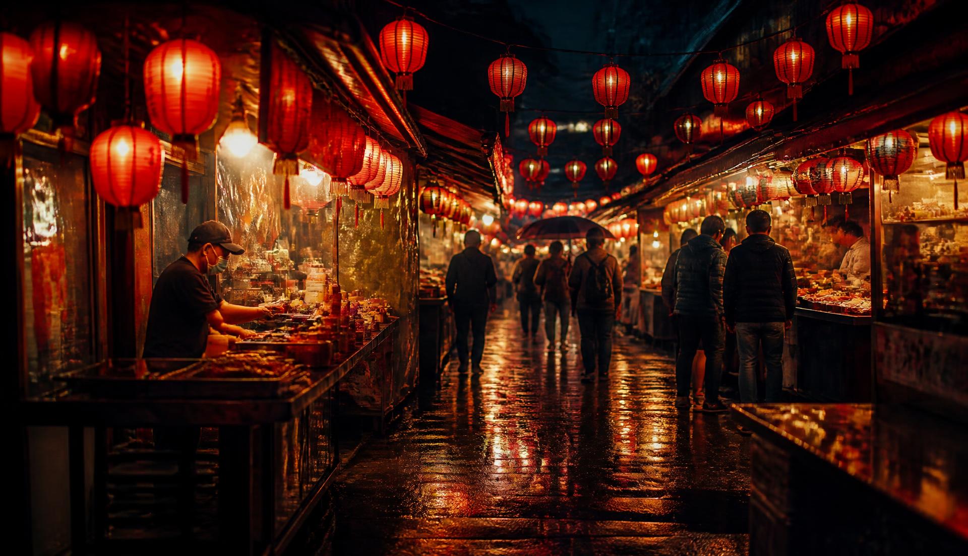 Taiwan night market